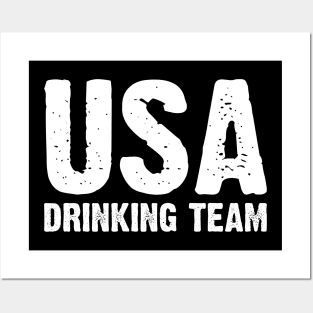 USA Drinking Team v2 Posters and Art